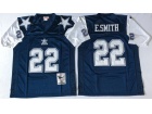 Dallas Cowboys #22 Emmitt Smith Blue 1992 Throwback Football Jerseys