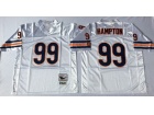 Chicago Bears #99 Dan Hampton White Throwback Football Jerseys