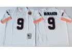 Chicago Bears #9 Jim McMahon White Throwback Football Jerseys