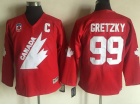 Youth Team Canada #99 Wayne Gretzky Red Hockey Jersey