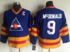 Youth Colorado Avalanche #9 Lanny Mcdonald Blue CCM Hockey Jersey