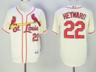 St.Louis Cardinals #22 Jason Heyward Cream Cool Base Jerseys