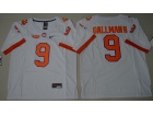 2016 Clemson Tigers #9 Wayne Gallman II White College Football Limited Jersey