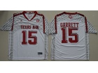 Texas A&M Aggies #15 Aggies Myles Garrett White College Football Jersey