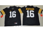 Iowa Hawkeyes #16 C.J Beathard Black College Football Jersey