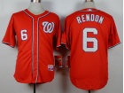 Washington Nationals #6 Anthony Rendon Red Cool Base Jersey