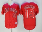 Los Angeles Angels #19 Andrelton Simmons Red Cool Base Jerseys