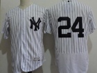 New York Yankees #24 Gary Sanchez White Flexbase Jersey