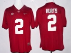 Alabama Crimson Tide #2 Jalen Hurts Red College Football Limited Red Jerseys