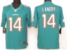 Miami Dolphins #14 Jarvis Landry Green Limited Football Jerseys