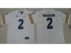 Jordan Brand Michigan Wolverines #2 Charles Woodson White College Football Limited Jersey