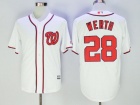 Washington Nationals #28 Jayson Werth White Soft Cool Base Jersey