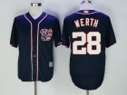 Washington Nationals #28 Jayson Werth Blue Soft Cool Base Jersey