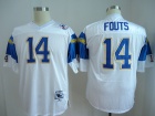 San Diego Chargers 14 Dan Fouts White M&N 1984 Throwback Jersey