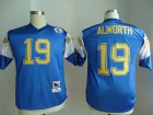 San Diego Chargers #19 Lance Alworth Blue Throwback Jersey