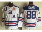 Team USA #88 Patrick Kane White 2010 Olympics Hockey Jerseys