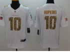 Houston Texans #10 DeAndre Hopkins White Salute to Service Footabll Jerseys