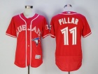 Toronto Blue Jays #11 Kevin Pillar 2016 New Style Red Flexbase Jerseys