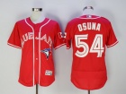 Toronto Blue Jays #54 Roberto Osuna 2016 New Style Red Flexbase Jerseys