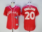 Toronto Blue Jays #20 Josh Donaldson 2016 New Style Red Flexbase Jerseys