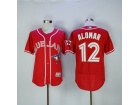 Toronto Blue Jays #12 Roberto Alomar Red 2016 New Style Flexbase Jersey