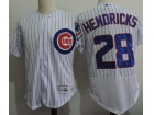 Chicago Cubs #28 Kyle Hendricks White Flex Base Jerseys