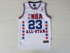 Chicago Bulls #23 JORDAN White All Star Jersey