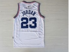 Chicago Bulls #23 JORDAN White All Star Jersey