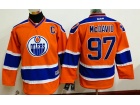 Youth Edmonton Oilers #97 Connor McDavid Orange Hockey Jersey