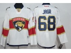 Florida Panthers #68 Jaromir Jagr White Hockey Jerseys