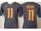 Tennessee Vols #11Joshua Dobbs Grey College Football Jersey