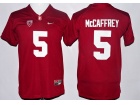 Youth Stanford Cardinal #5 Christian McCaffrey Red Football Jersey