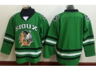 North Dakota Fighting Sioux Blank Green Hockey Jersey