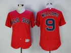 Boston Red Sox #9 Ted Williams Red Flexbase Jerseys