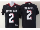 Youth Texas A&M #2 Aggies Johnny Manziel Black College Football Jersey