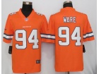 Denver Broncos #94 DeMarcus Ware Orange Color Rush Limited Football Jersey