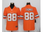 Denver Broncos #88 Demaryius Thomas Orange Color Rush Limited Football Jersey