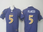 Baltimore Ravens #5 Joe Flacco Purple Color Rush Football Limited Jersey