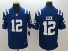 Indianapolis Colts #12 Andrew Luck Blue Color Rush Limited Football Jersey