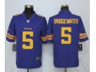 Minnesota Vikings #5 Teddy Bridgewater Purple Color Rush Limited Football Jersey