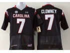 Youth Under Armour South Carolina #7 Javedeon Clowney Black College Football Jersey