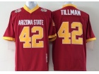 Youth Arizona State Sun Devils #42 Pat Tillman Red College Football Jersey