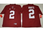 2016 Alabama Crimson Tide #2 Jalen Hurts Red College Football Limited Jerseys