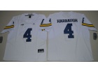 Jordan Brand Michigan Wolverines #4 Jim Harbaugh White College Football Elite Jersey