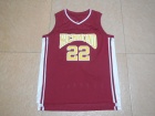 Richmond High Coach Carter Movie #22 Timo Cruz Red Basketball Stitched Jersey