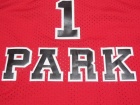 Sunset Park Jersey High School #1 Red Movie Basketball Stitched Jersey