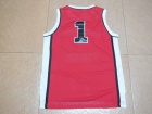 Sunset Park Jersey High School #1 Red Movie Basketball Stitched Jersey