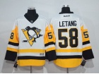 Pittsburgh Penguins #58 Kristopher Letang White Hockey Jersey