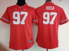 Womens Ohio State Buckeyes #97 Nick Bosa Red College Football Jersey