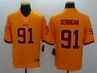 Washington Redskins #91 Ryan Kerrigan Yellow Color Rush Football Limited Jersey